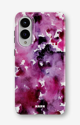 Samsung Galaxy S25 Edge Tough Case – Floral Splash - View 1