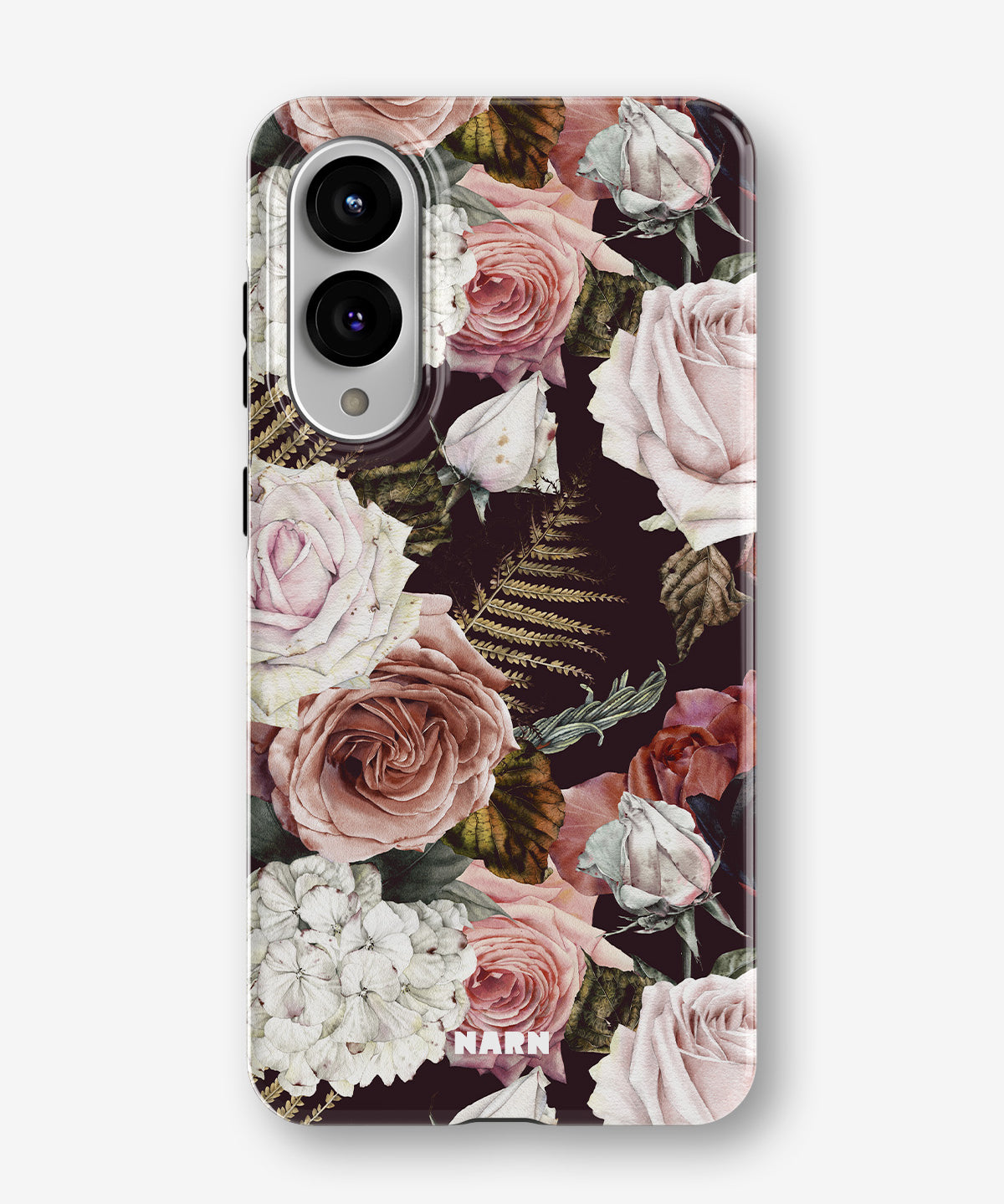 Samsung Galaxy S25 Edge Tough Case – Midnight Roses - View 1
