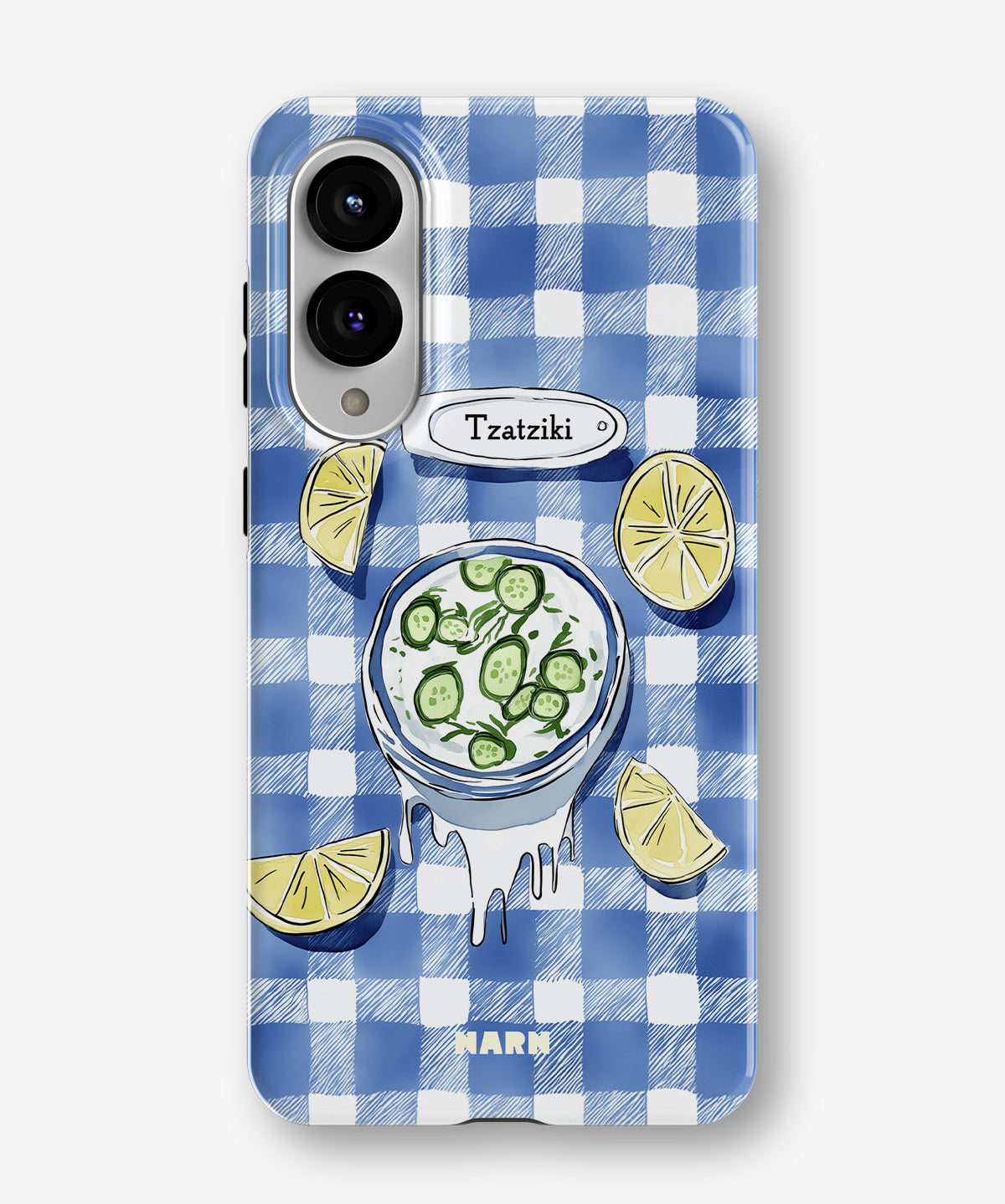 Samsung Galaxy S25 Edge Tough Case – Tzatziki Time - View 1