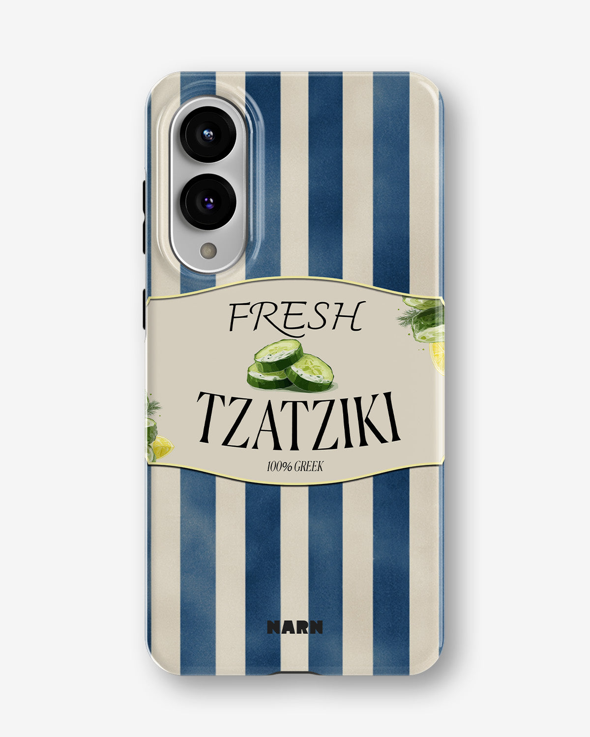 Samsung Galaxy S25 Edge Tough Case – Greek Blues - View 1