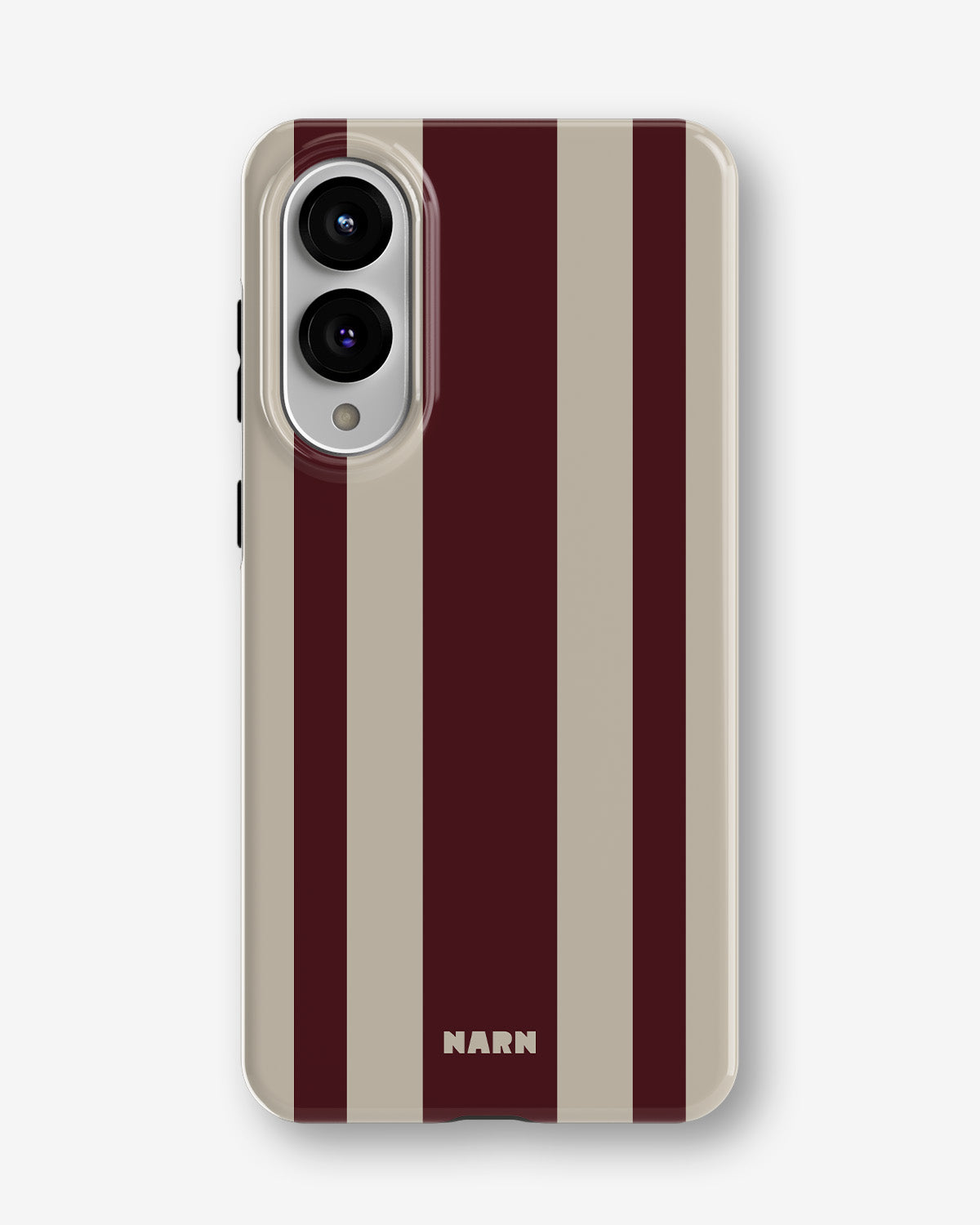 Samsung Galaxy S25 Edge Tough Case – Bordeaux Stripe - View 1