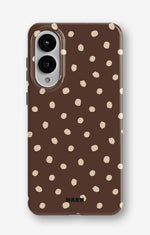 Samsung Galaxy S25 Edge Tough Case – Choco Dots - View 1