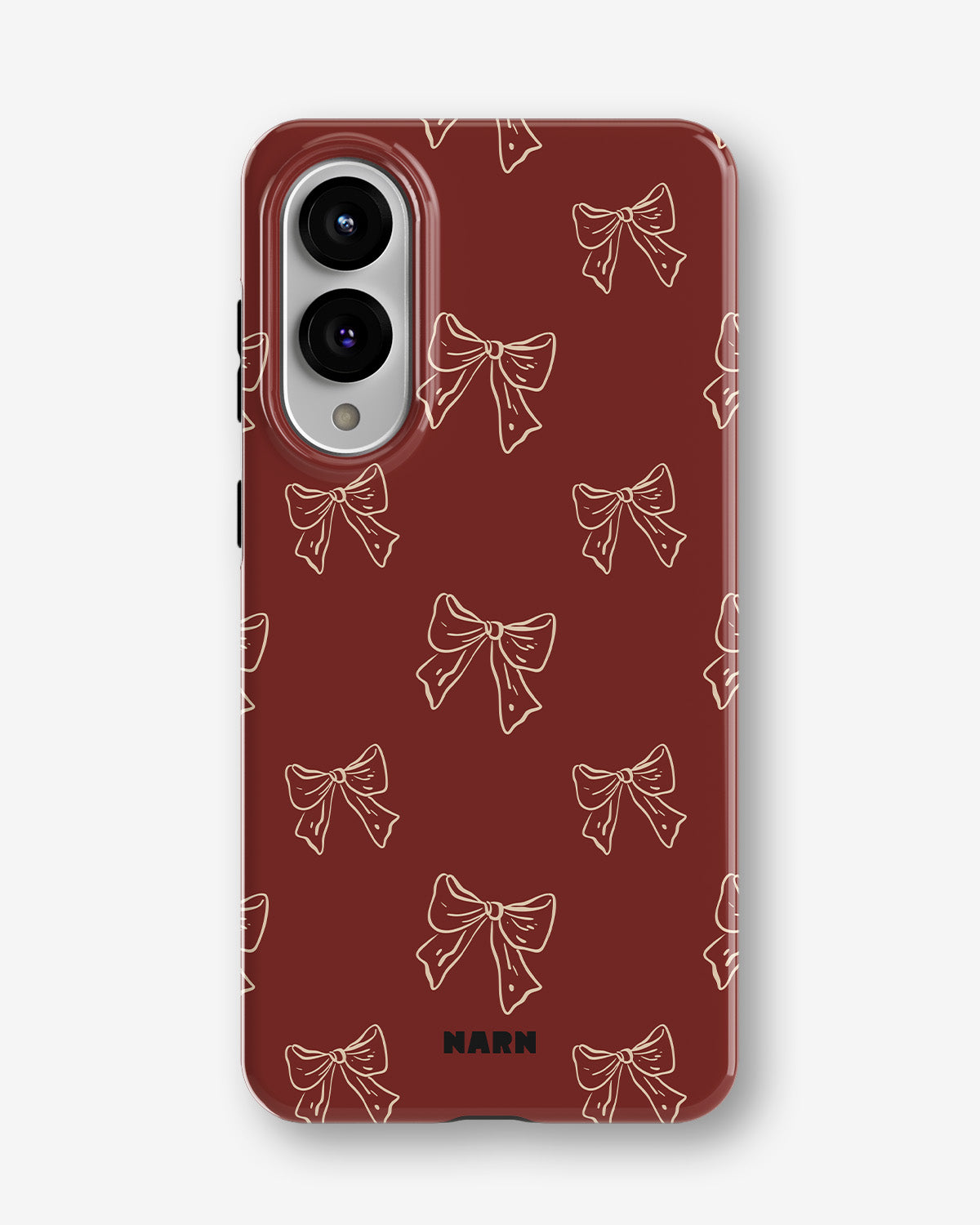 Samsung Galaxy S25 Edge Tough Case – Cherry Bows - View 1
