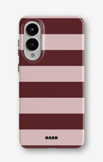 Samsung Galaxy S25 Edge Tough Case – Cranberry Stripe - View 1