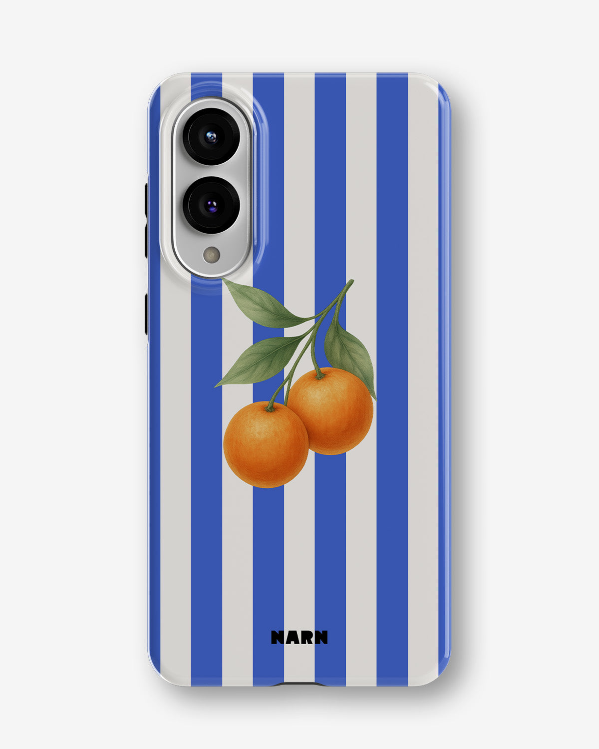 Samsung Galaxy S25 Edge Tough Case – Orange Stripes - View 1