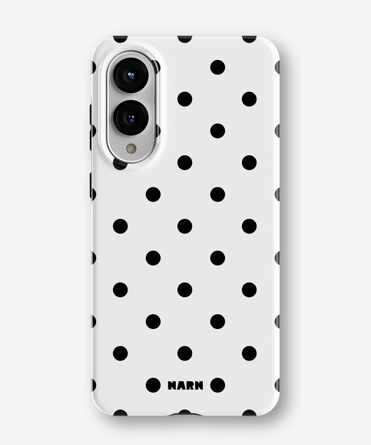 Samsung Galaxy S25 Edge Tough Case – Mono Dots - View 1