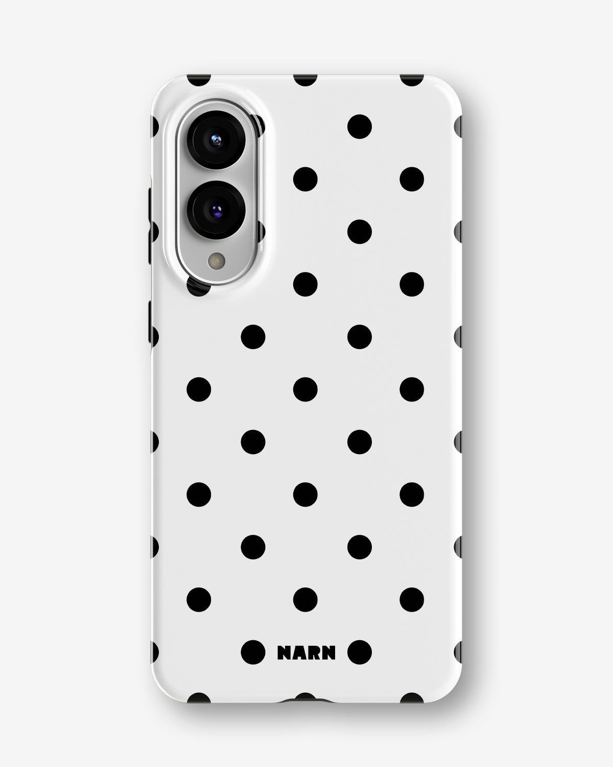 Samsung Galaxy S25 Edge Tough Case – Mono Dots - View 1