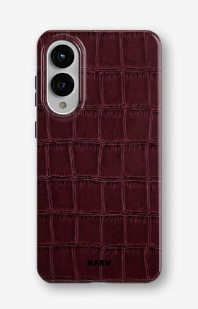 Samsung Galaxy S25 Edge Tough Case – Rouge Croc - View 1