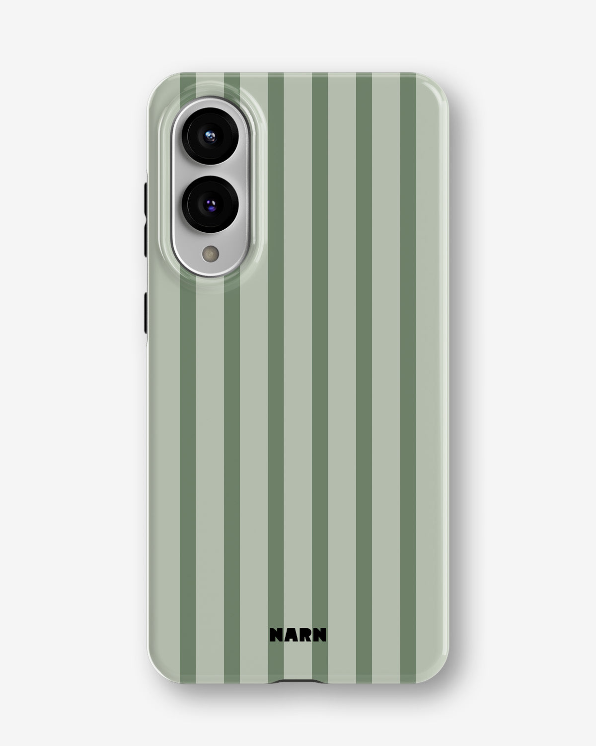 Samsung Galaxy S25 Edge Tough Case – Sage Stripes - View 1