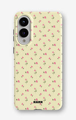 Samsung Galaxy S25 Edge Tough Case – Petite Roses - View 1