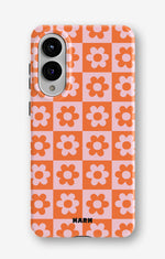 Samsung Galaxy S25 Edge Tough Case – Peach Petals - View 1
