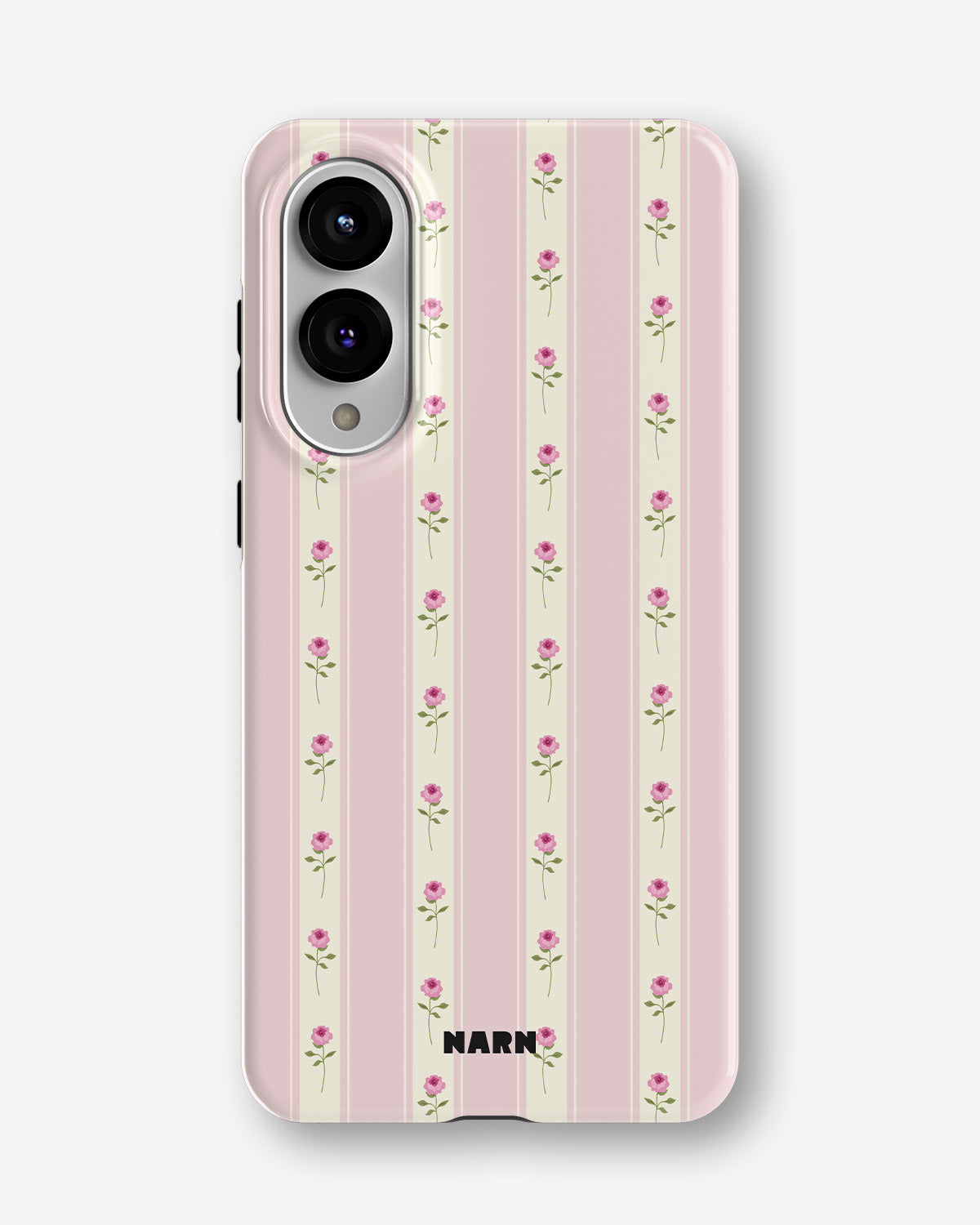 Samsung Galaxy S25 Edge Tough Case – Rose Lines - View 1