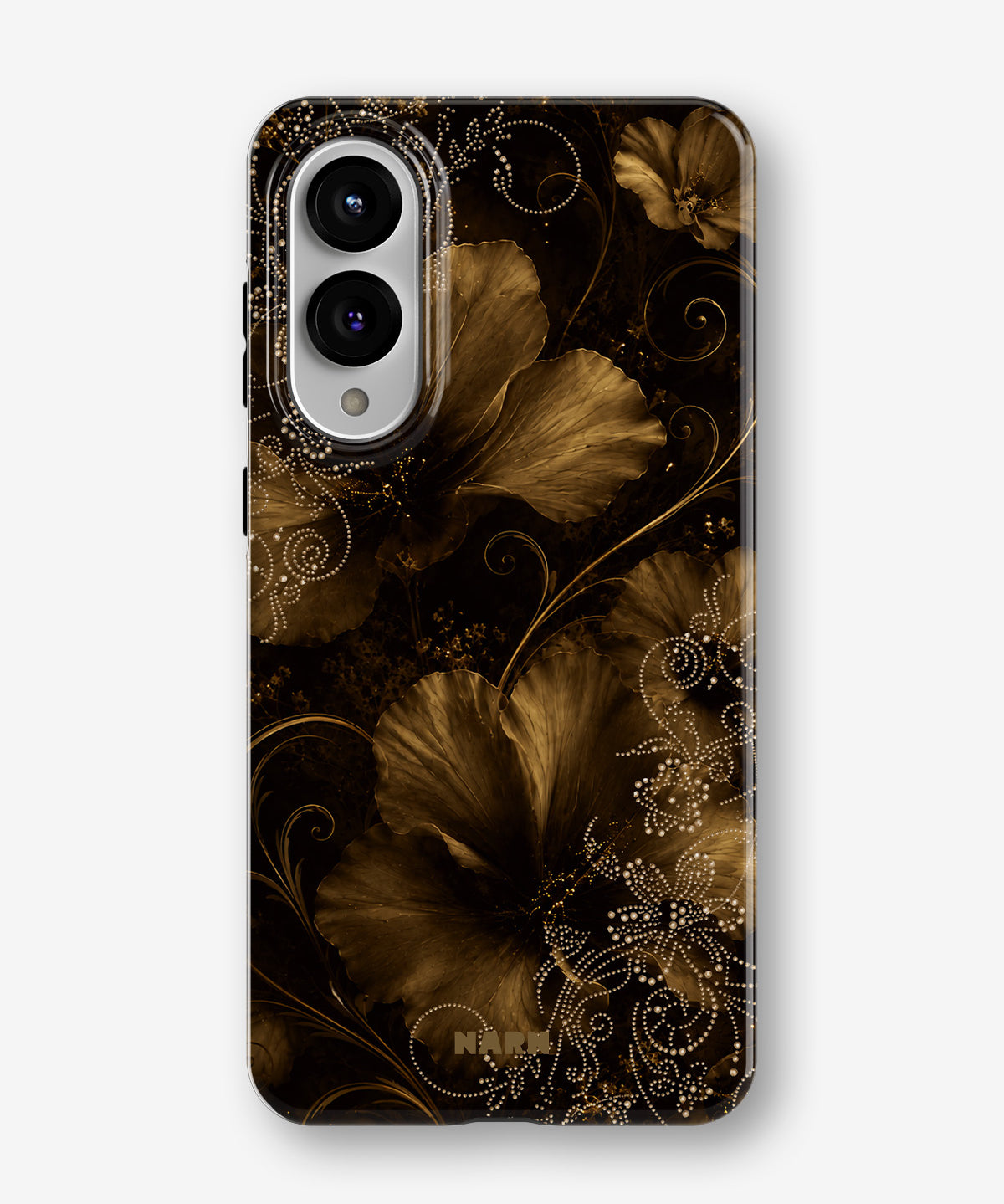 Samsung Galaxy S25 Edge Tough Case – Bloom Noir - View 1