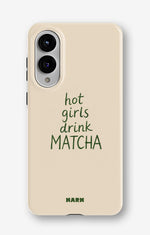 Samsung Galaxy S25 Edge Tough Case – Drink Matcha - View 1