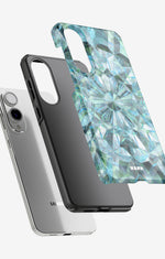 Samsung Galaxy S25 Edge Tough Case – Green Crystals - View 2