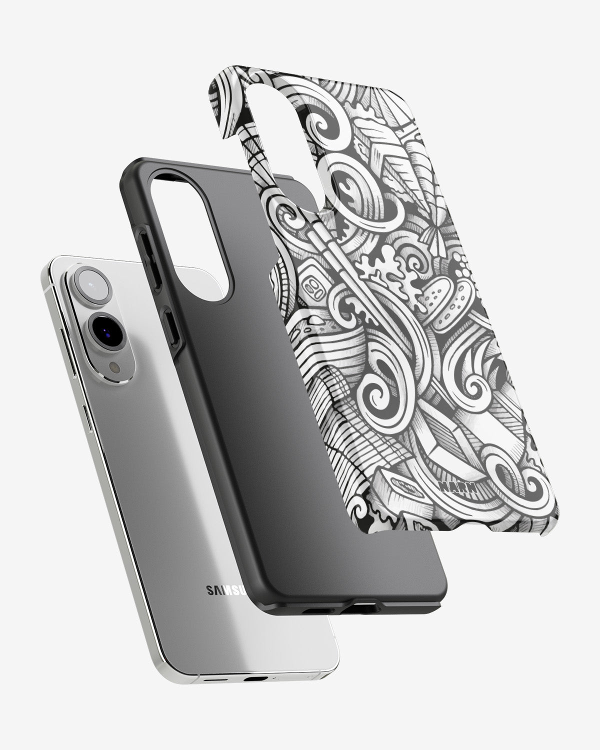 Samsung Galaxy S25 Edge Tough Case – Japanese Pattern - View 2