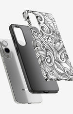 Samsung Galaxy S25 Edge Tough Case – Japanese Pattern - View 2
