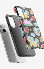 Samsung Galaxy S25 Edge Tough Case – Cute Stickers - View 2