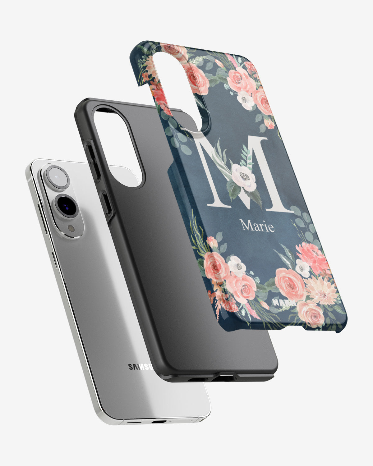 Samsung Galaxy S25 Edge Tough Case – Custom - Floral - View 2