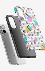 Samsung Galaxy S25 Edge Tough Case – 80s Memphis - View 2