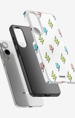Samsung Galaxy S25 Edge Tough Case – Lightning Bolts - View 2