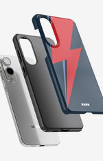 Samsung Galaxy S25 Edge Tough Case – Blue Bowie - View 2