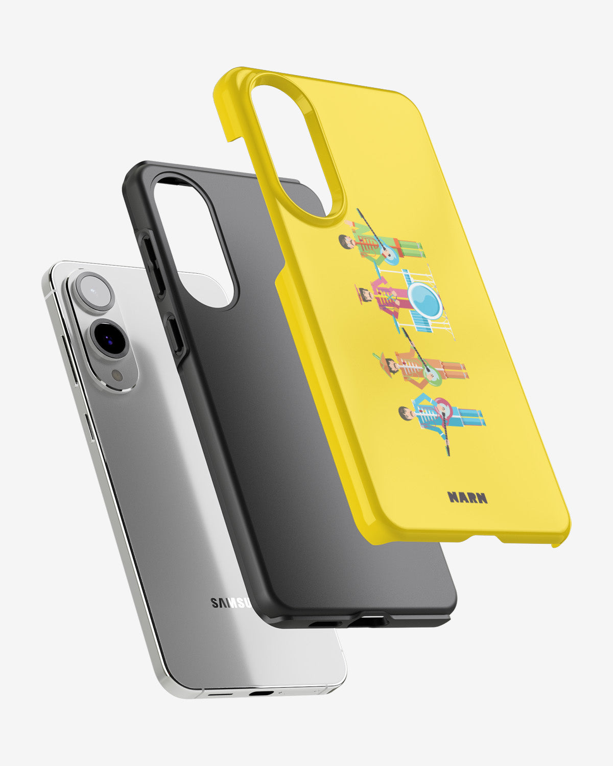 Samsung Galaxy S25 Edge Tough Case – Beatles Yellow - View 2