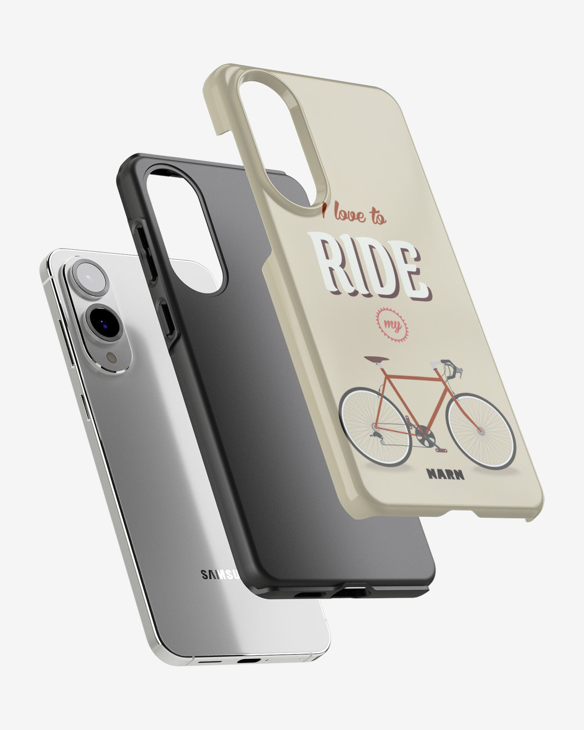 Samsung Galaxy S25 Edge Tough Case – Ride My Bicycle - View 2