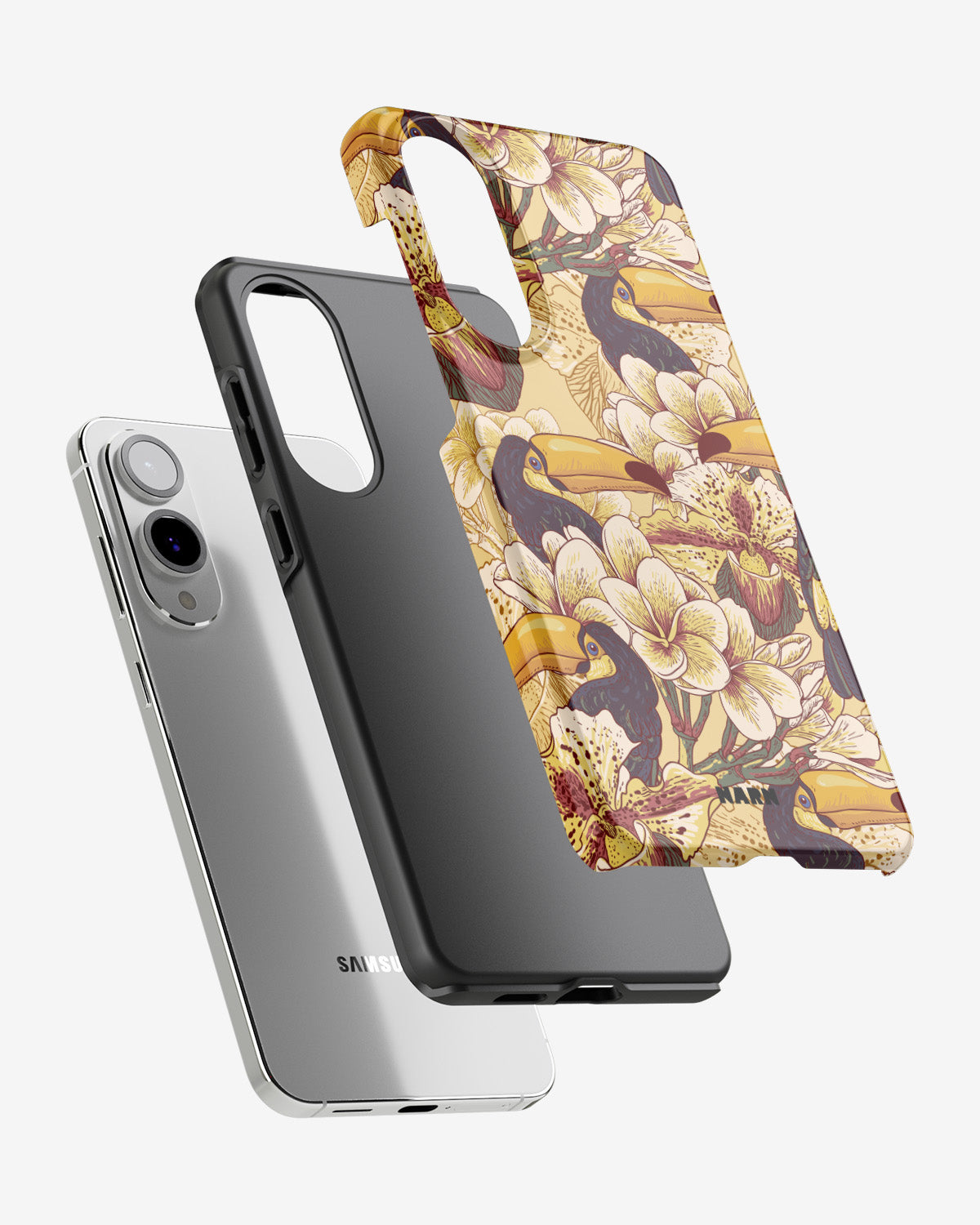 Samsung Galaxy S25 Edge Tough Case – Toucans - View 2