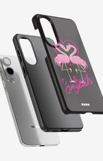 Samsung Galaxy S25 Edge Tough Case – Beach Flamingo - View 2