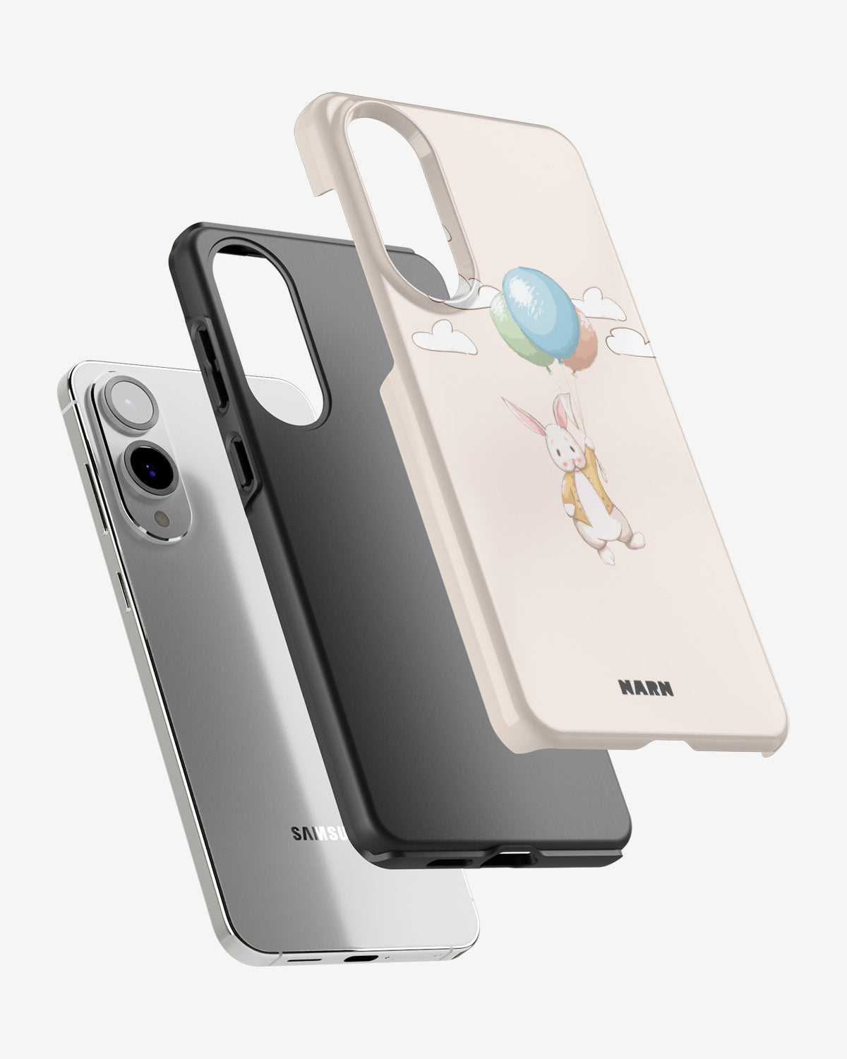 Samsung Galaxy S25 Edge Tough Case – Flying Rabbit - View 2