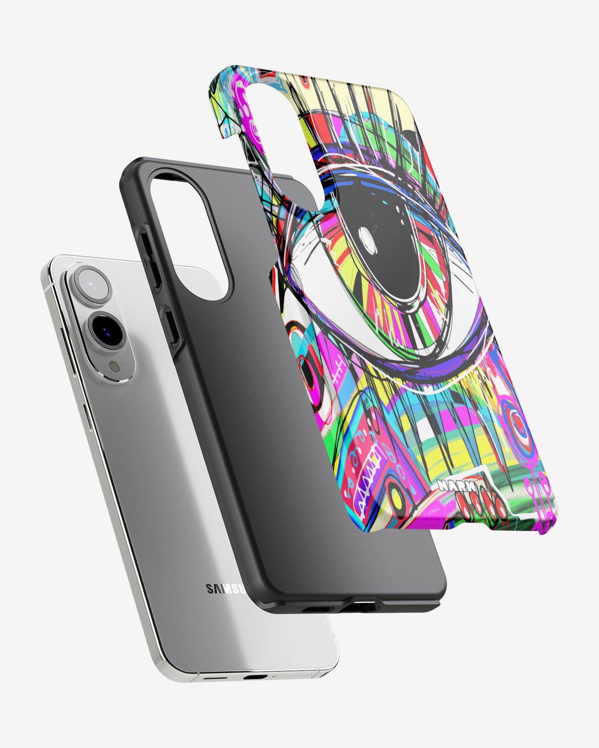 Samsung Galaxy S25 Edge Tough Case – Abstract Eye - View 2