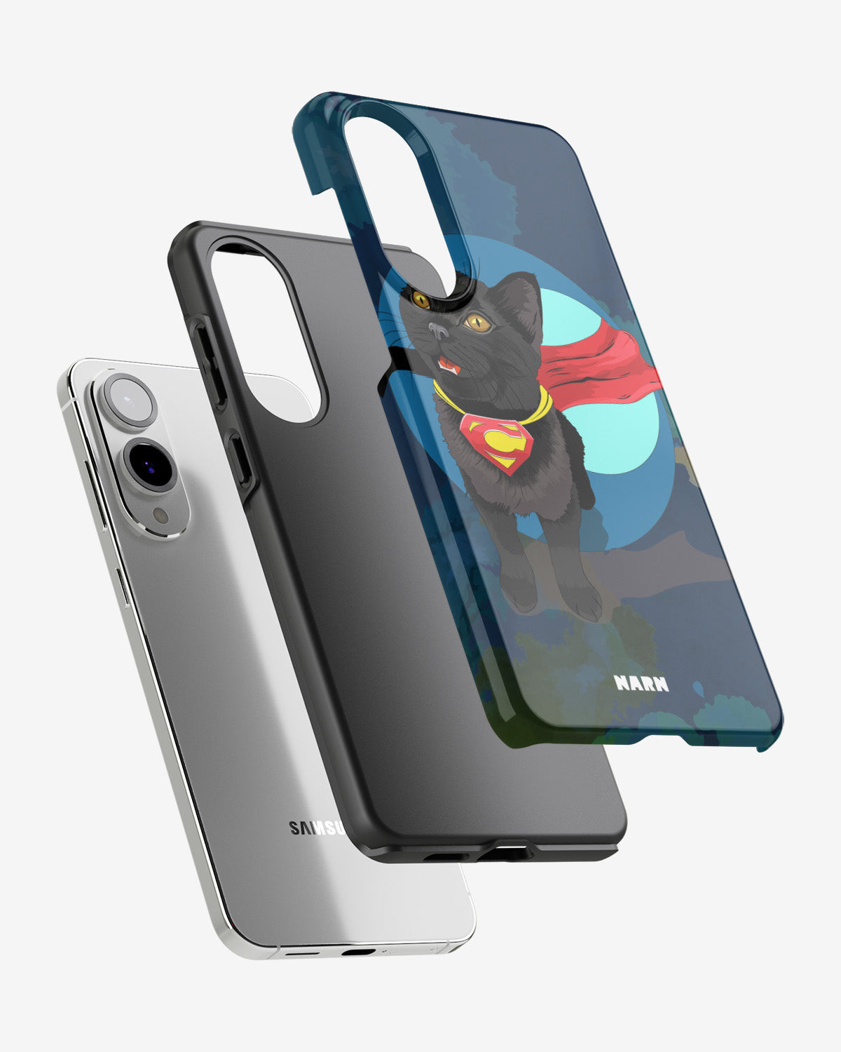 Samsung Galaxy S25 Edge Tough Case – Super Cat - View 2