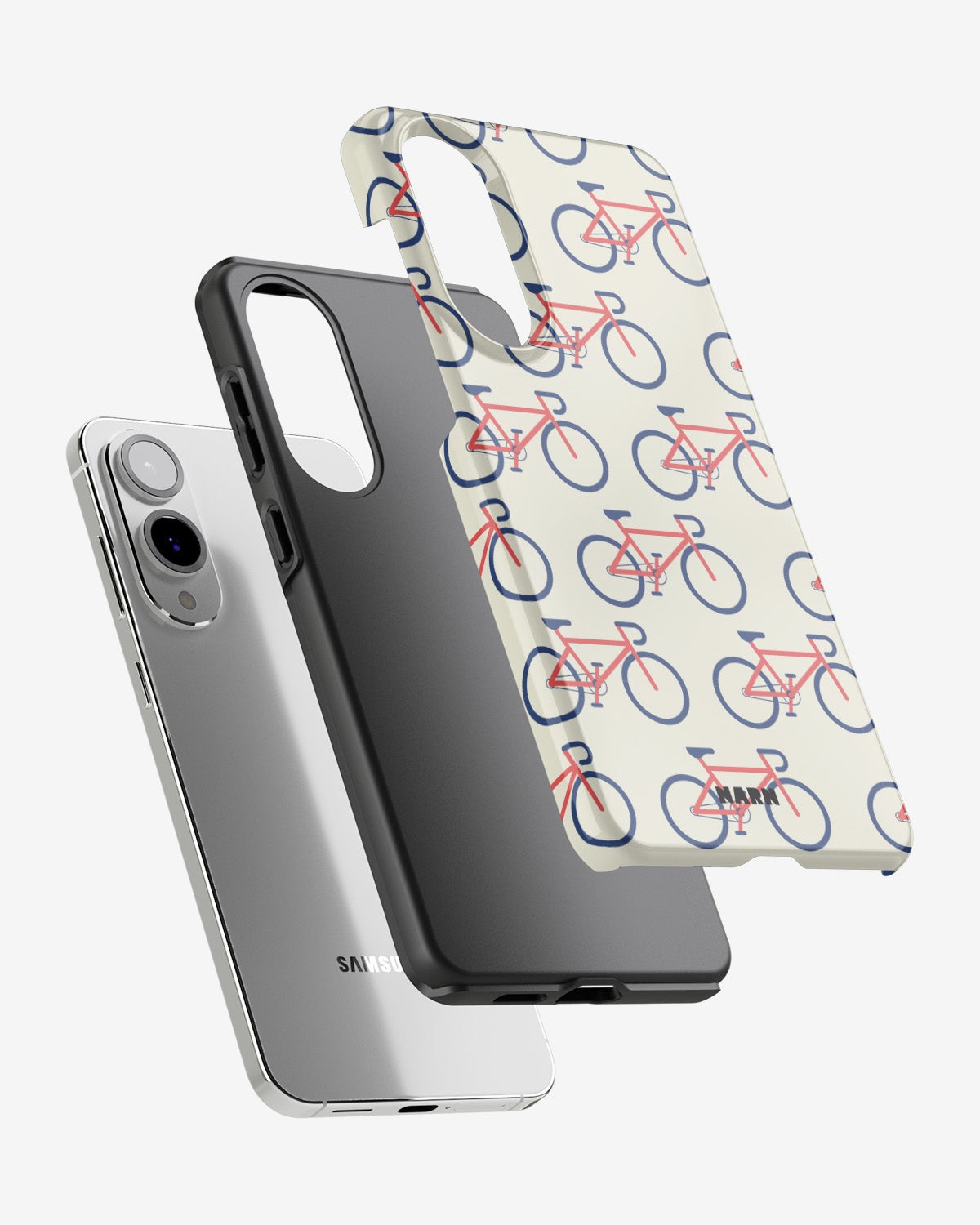 Samsung Galaxy S25 Edge Tough Case – Vintage Bicycle - View 2