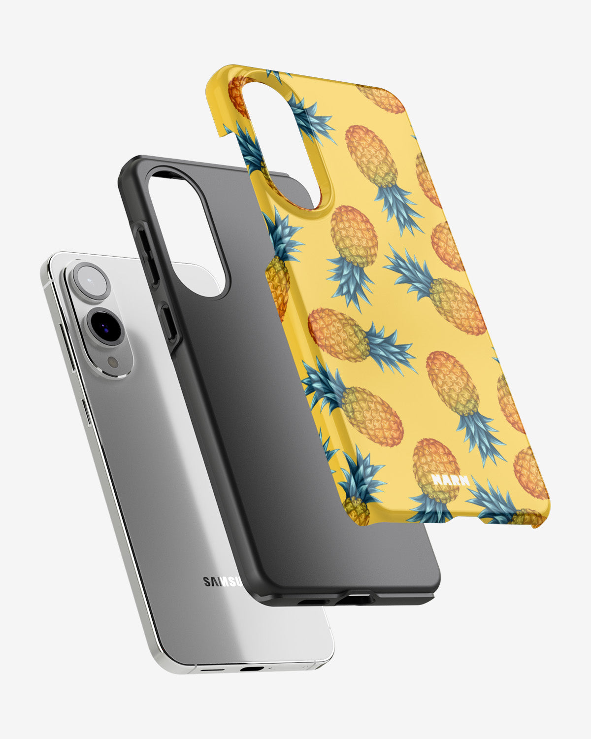 Samsung Galaxy S25 Edge Tough Case – Sunny Pineapple - View 2
