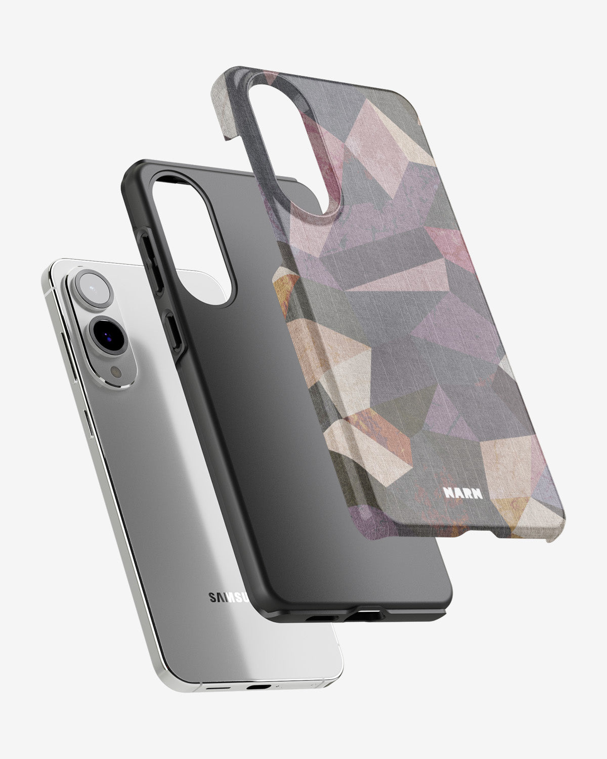 Samsung Galaxy S25 Edge Tough Case – Triangles - View 2