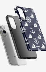 Samsung Galaxy S25 Edge Tough Case – Deep Blue Voyage - View 2