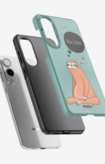 Samsung Galaxy S25 Edge Tough Case – Slow Down Sloth - View 2