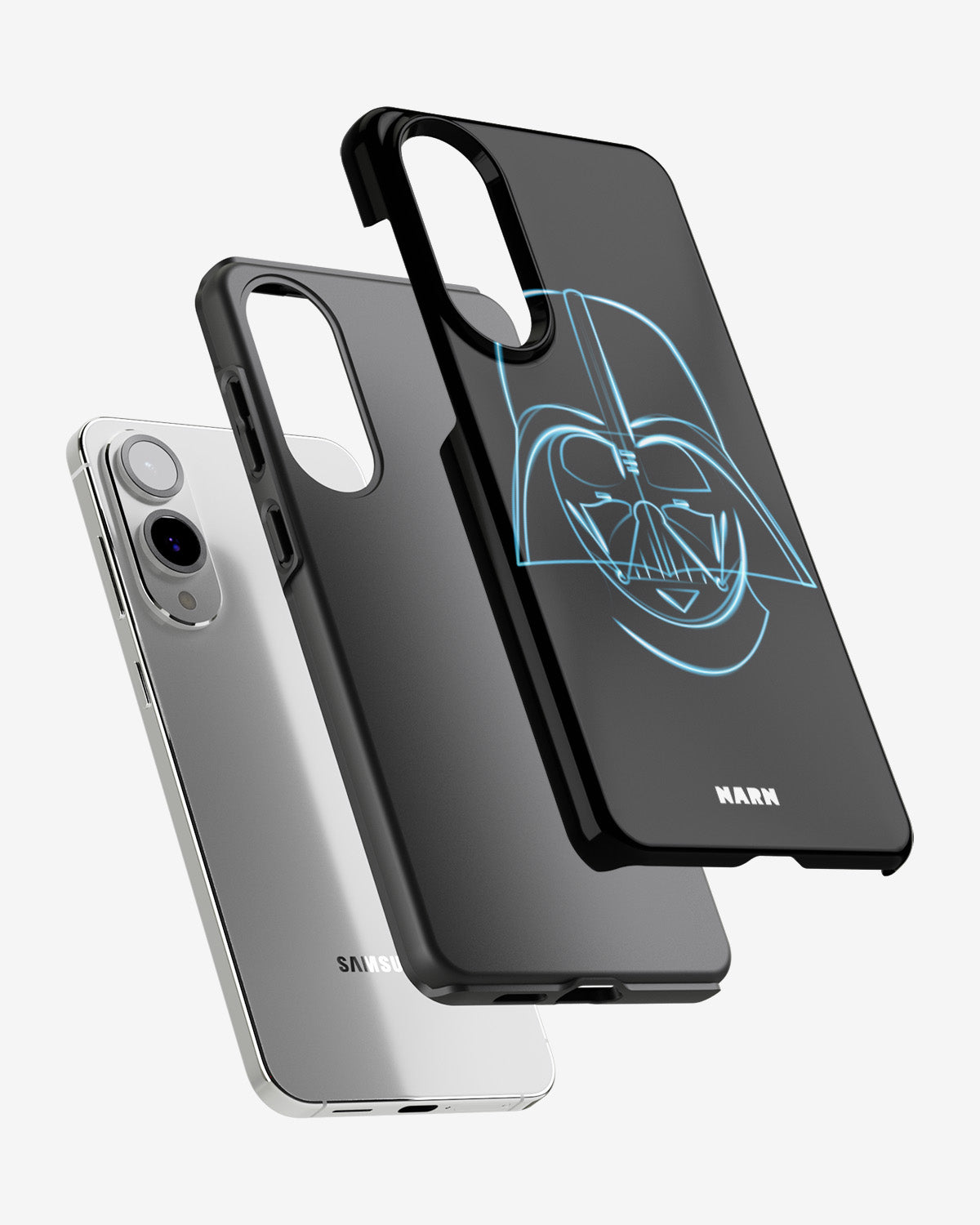 Samsung Galaxy S25 Edge Tough Case – Darth Vader - View 2