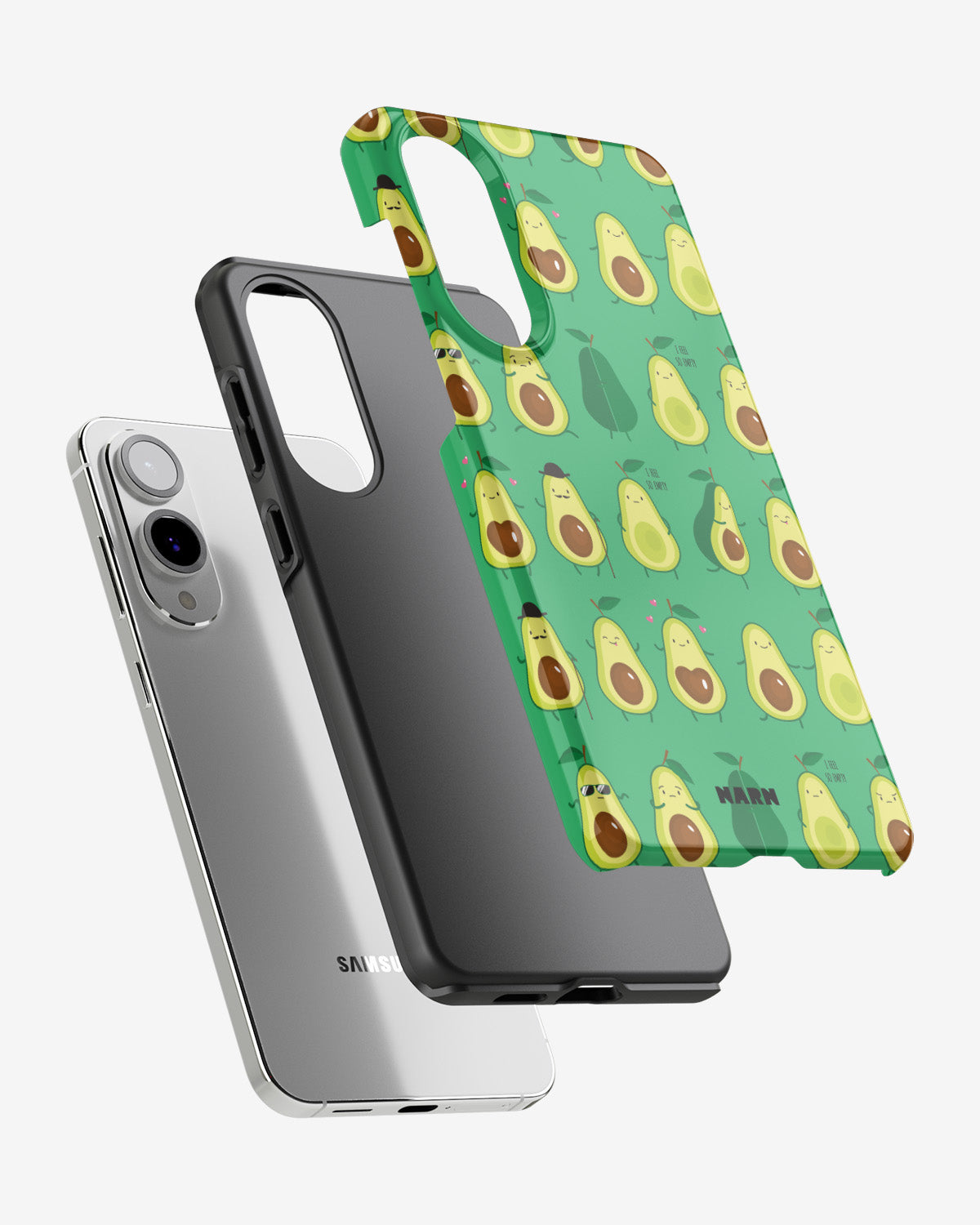 Samsung Galaxy S25 Edge Tough Case – Avocado Mood - View 2