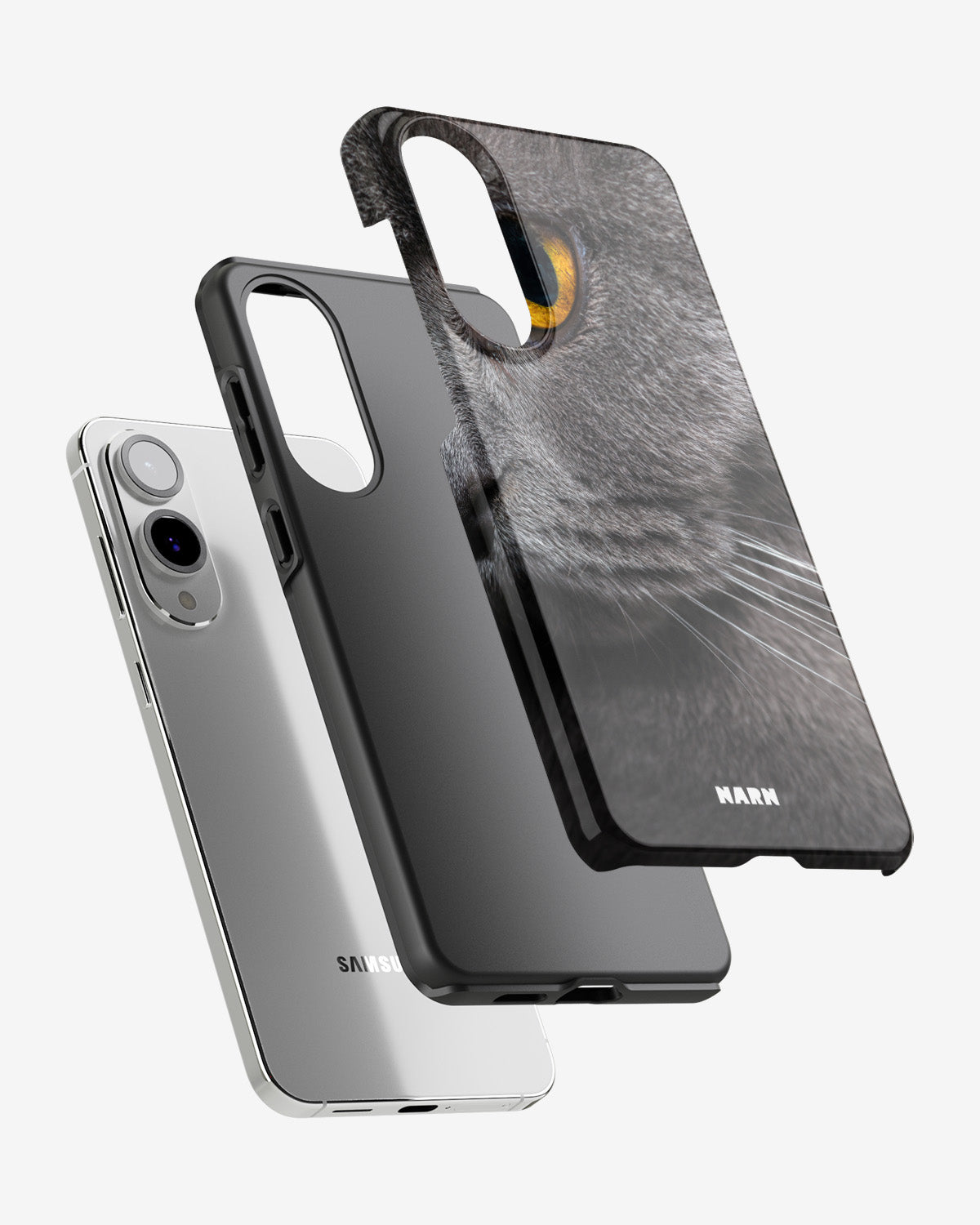 Samsung Galaxy S25 Edge Tough Case – Cat's Eye - View 2