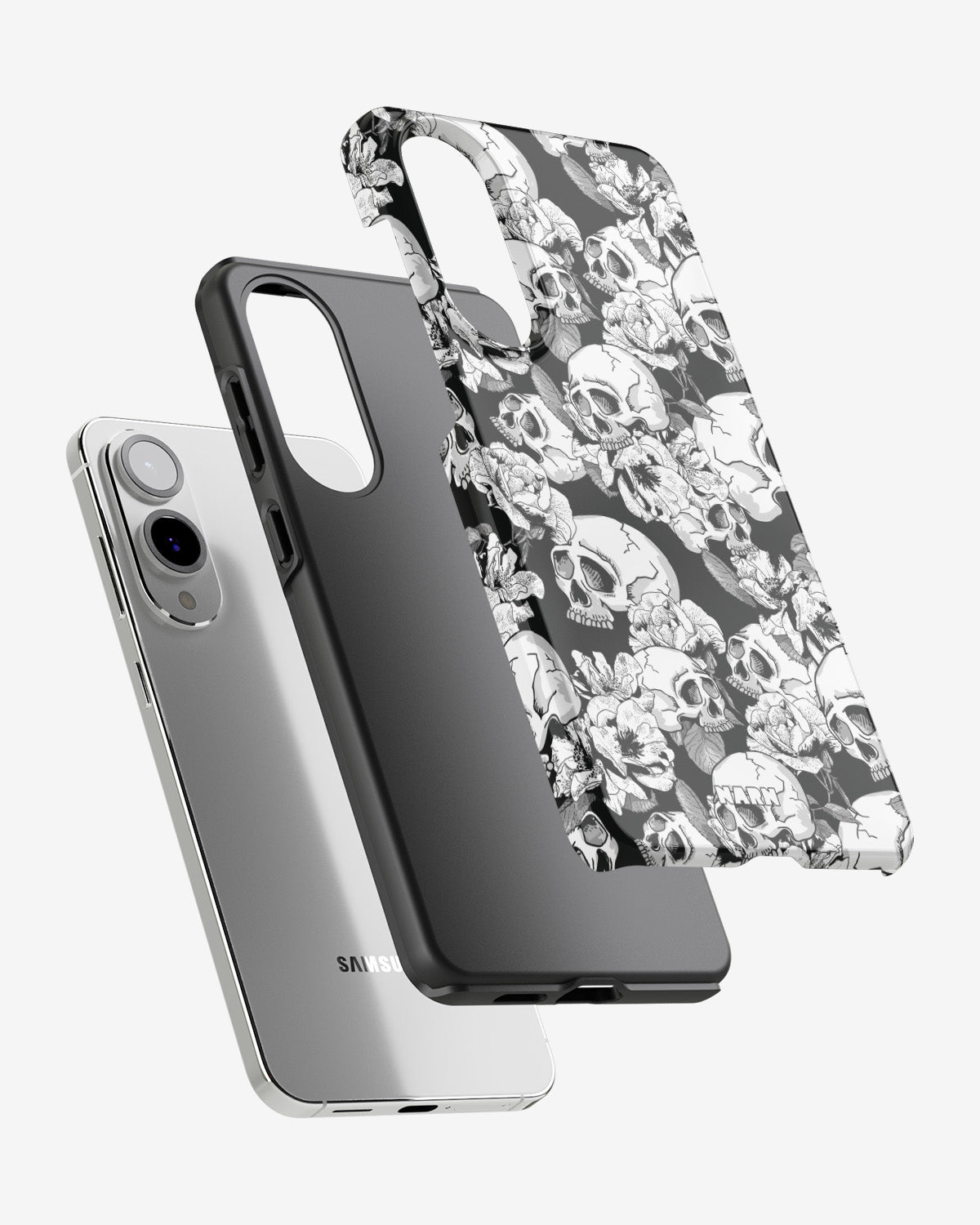 Samsung Galaxy S25 Edge Tough Case – Skull Garden - View 2
