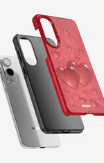 Samsung Galaxy S25 Edge Tough Case – Red Romance - View 2
