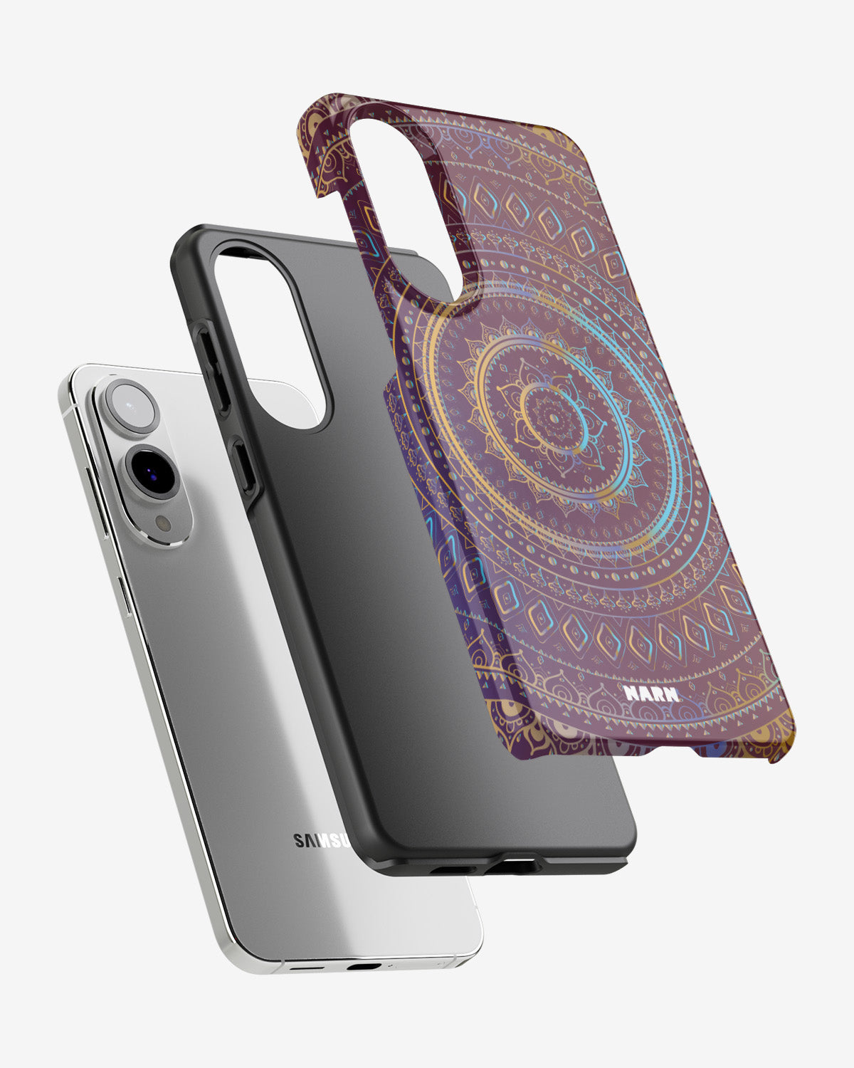 Samsung Galaxy S25 Edge Tough Case – Royal Mandala - View 2