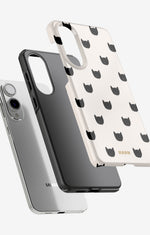 Samsung Galaxy S25 Edge Tough Case – Kitty Dots - View 2