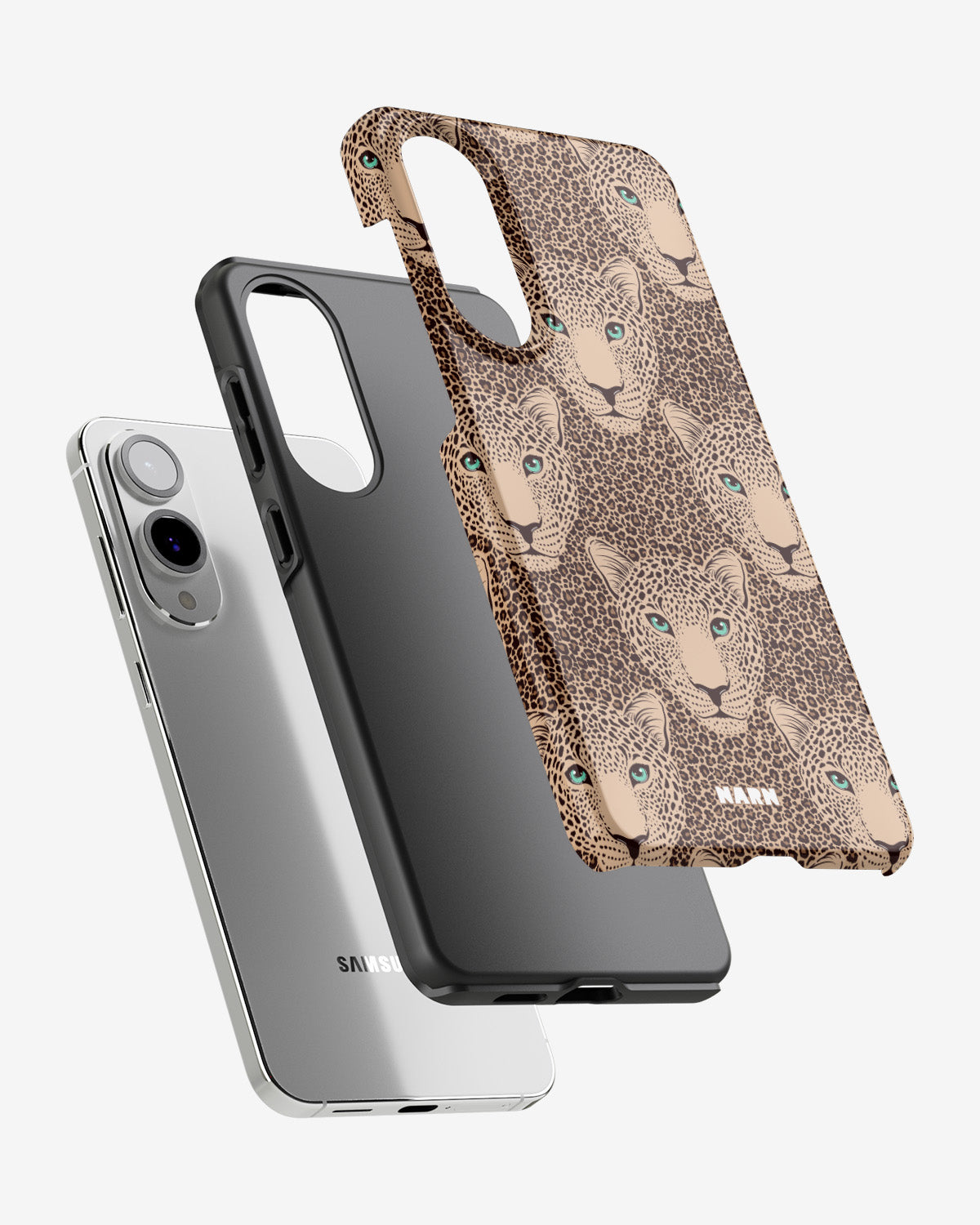 Samsung Galaxy S25 Edge Tough Case – Leopard Gaze - View 2