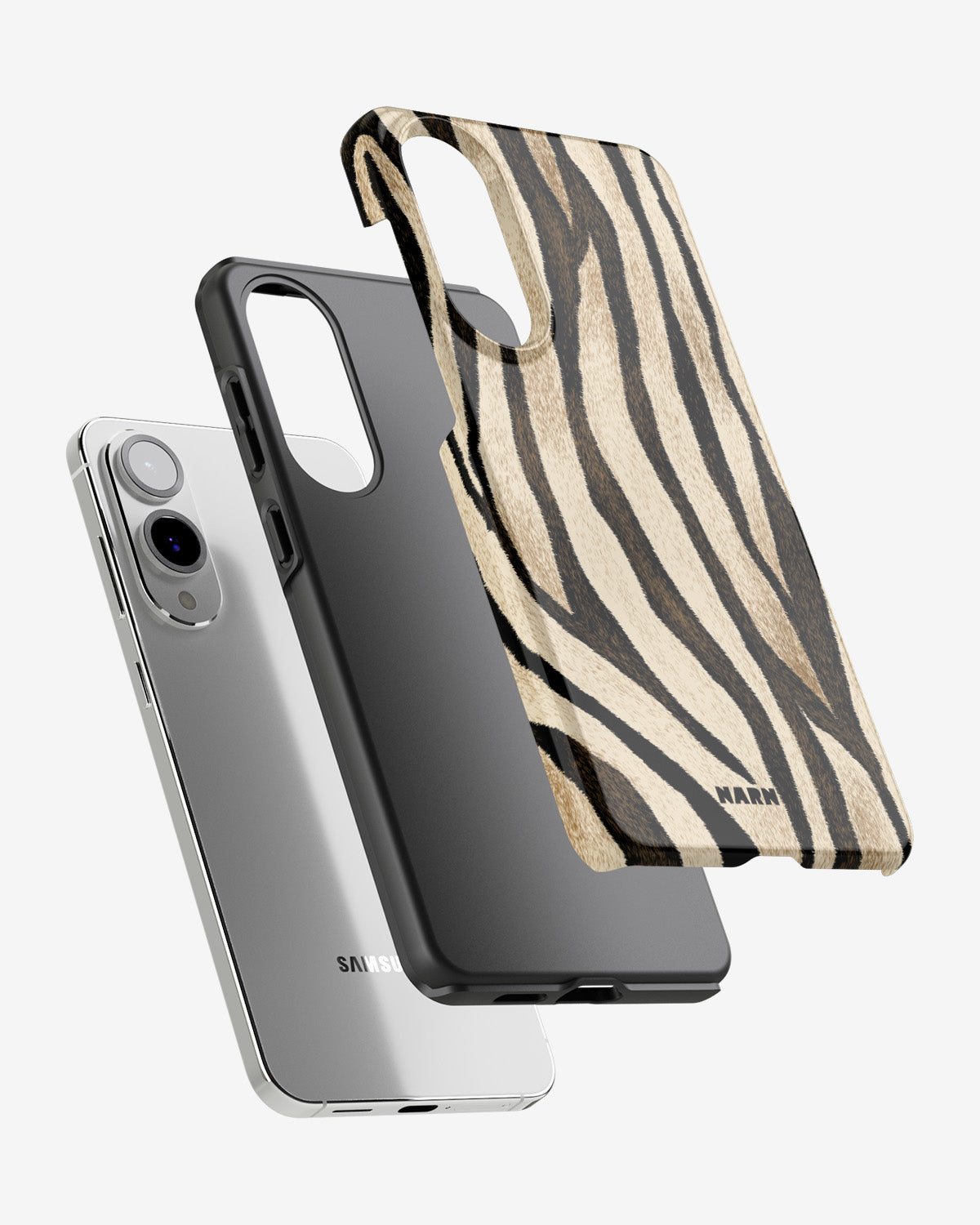 Samsung Galaxy S25 Edge Tough Case – Wild Zebra - View 2