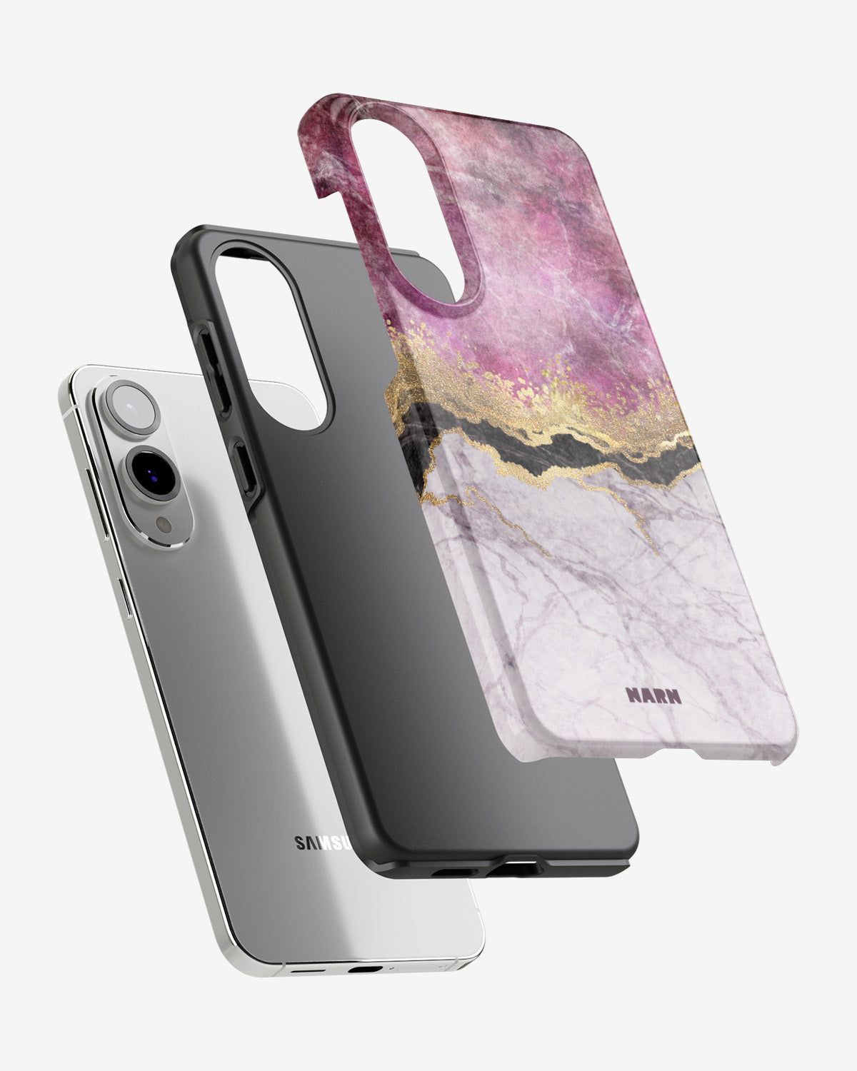 Samsung Galaxy S25 Edge Tough Case – Pink Dream - View 2