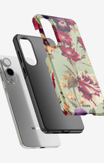 Samsung Galaxy S25 Edge Tough Case – Pansy Pansy - View 2