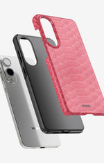 Samsung Galaxy S25 Edge Tough Case – Pink Snake - View 2